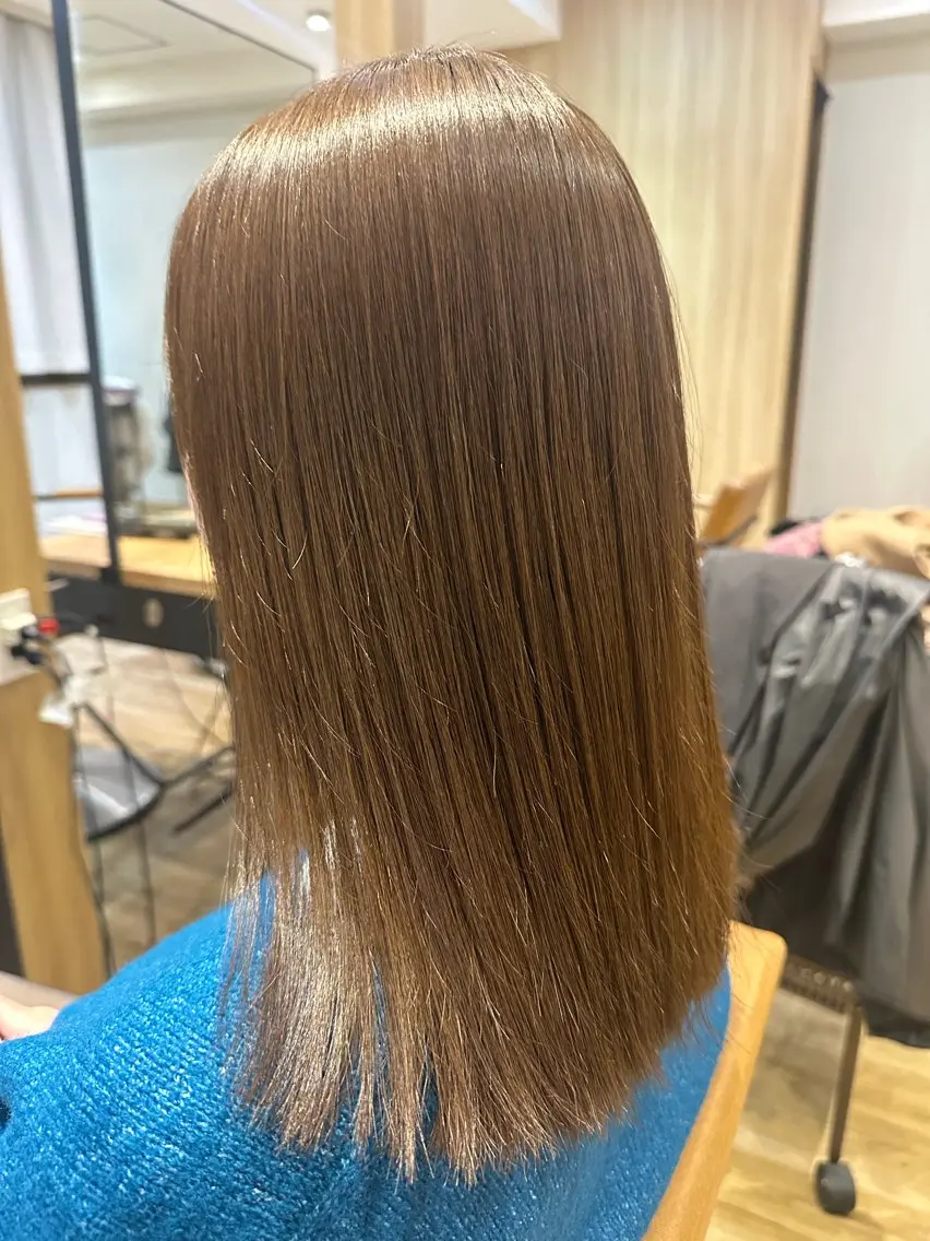 ミディアム カラー ヘアカラー ✨✂️Nori ✂️✨のヘアスタイル
