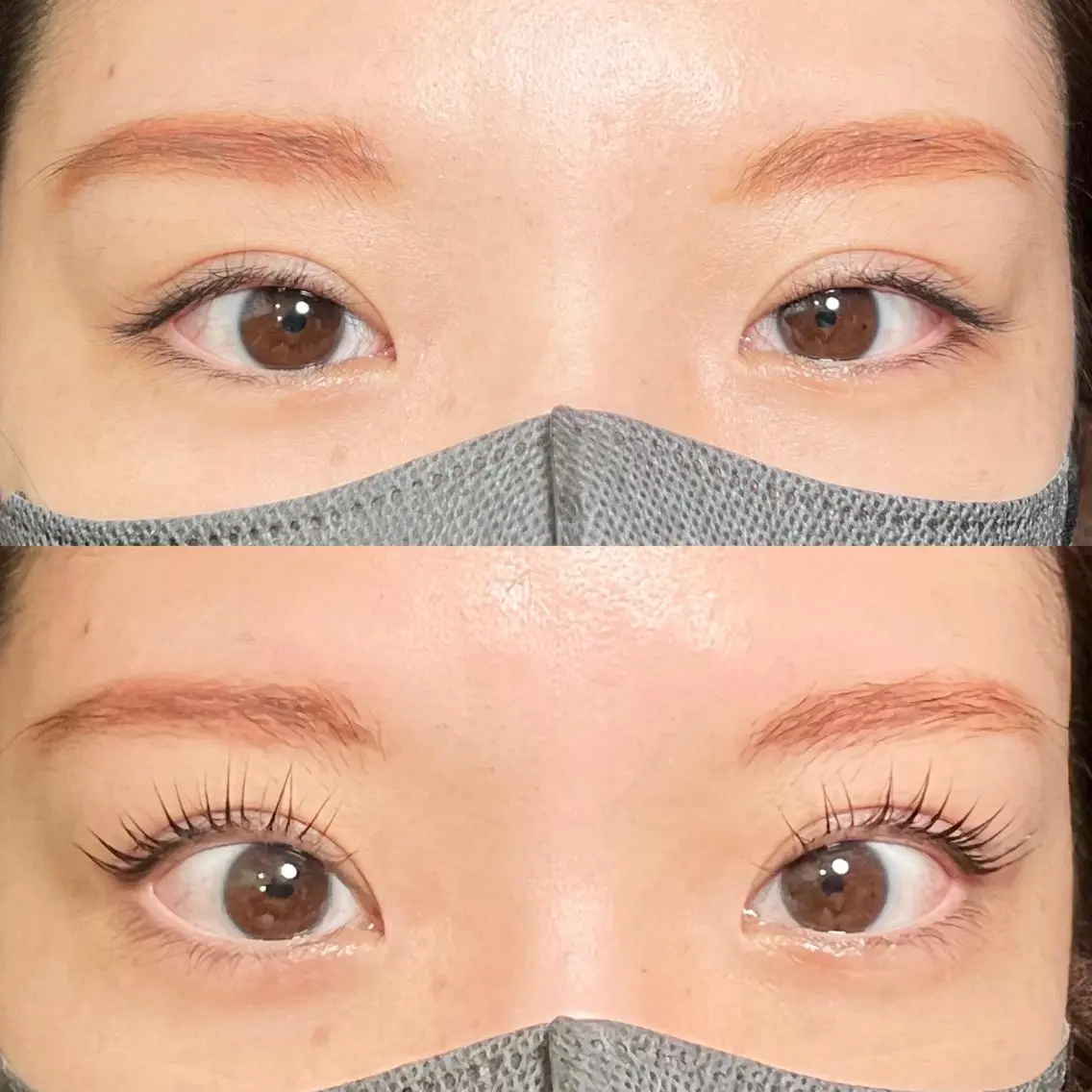 マツエク・マツパ アイブロウ 眉カラー バインドロック カラーマツエク フラットラッシュ パリジェンヌラッシュリフト Cherie Kawaguchiのマツエク・マツパデザイン