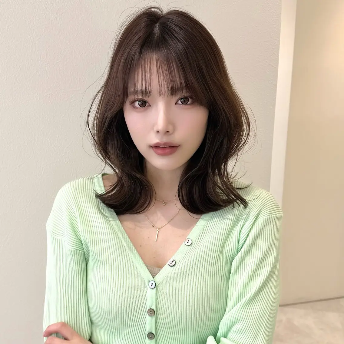 ショート 韓国𝐻𝑎𝑖𝑟 🇰🇷🖤ハラのヘアスタイル