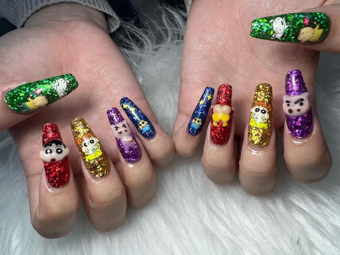 ネイル ハンドネイル Mana‪ ‪·͜· ❤︎‬のネイルデザイン