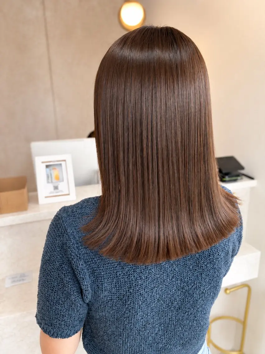 セミロング ANCHOR デイズ あかねのヘアスタイル