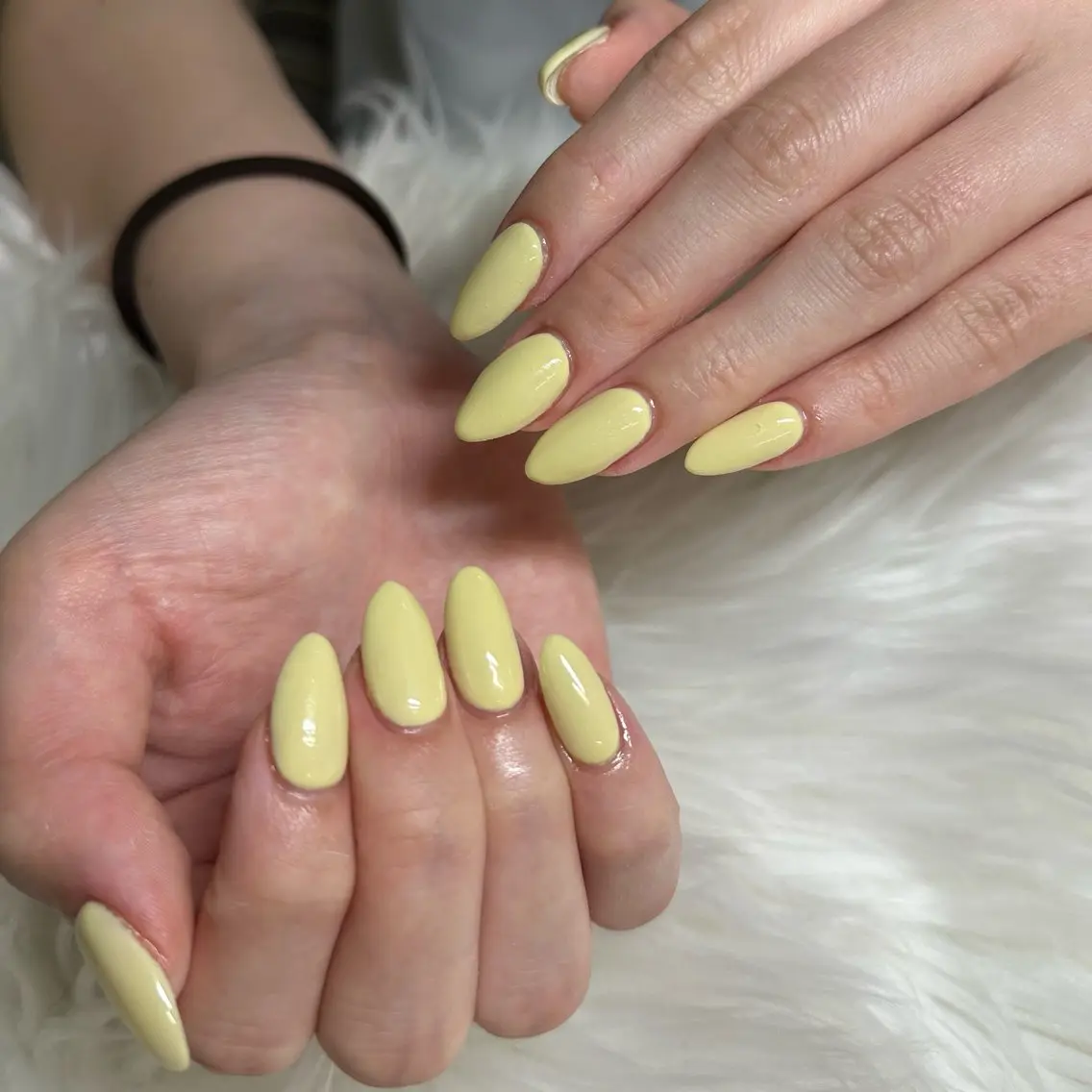 ネイル 黄色 ハンドネイル mis uzuのネイルデザイン