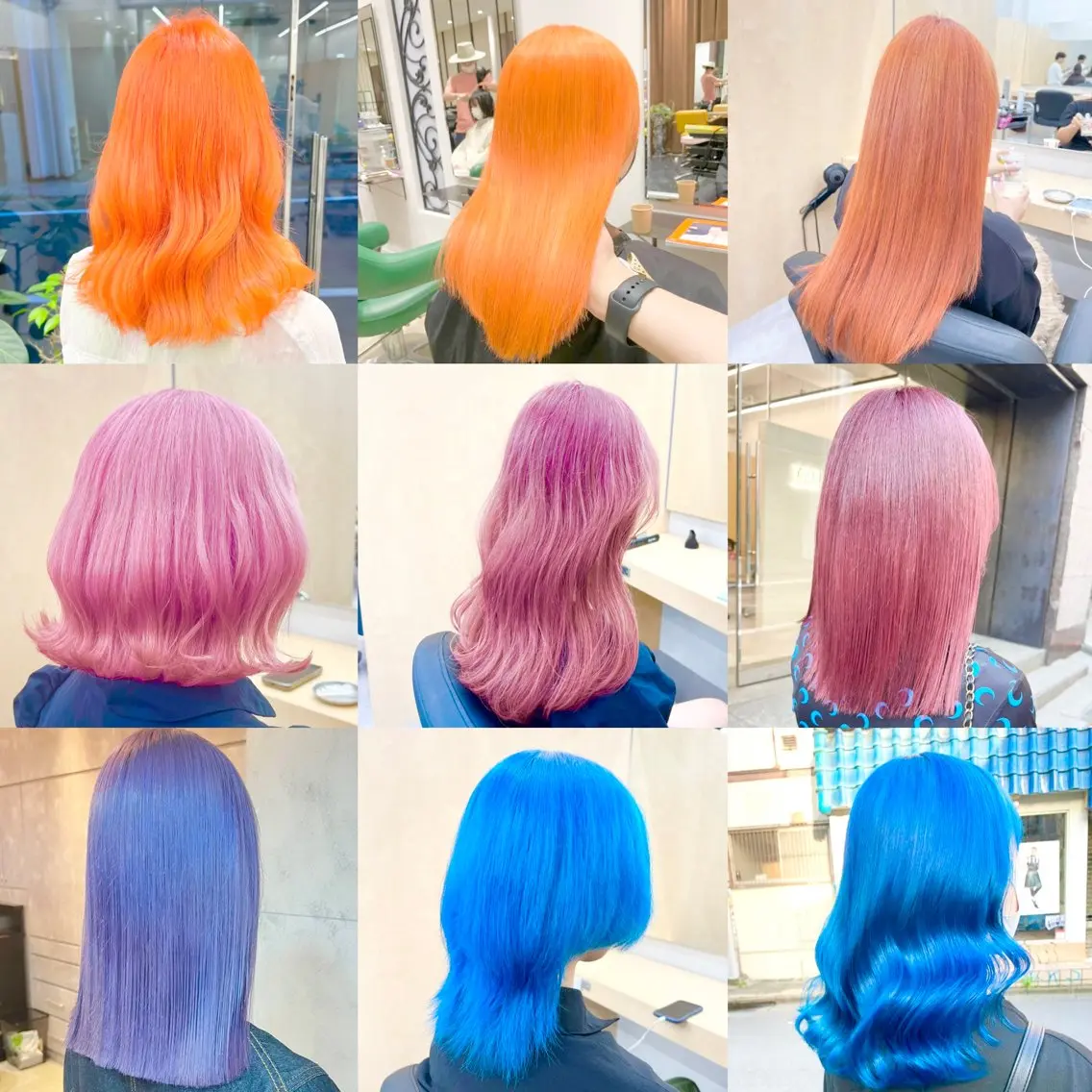 ミディアム カラー カット ヘアカラー トリートメント ヘアセット 🫧艶ダブルカラー ブリーチ🫧トモヤのヘアスタイル