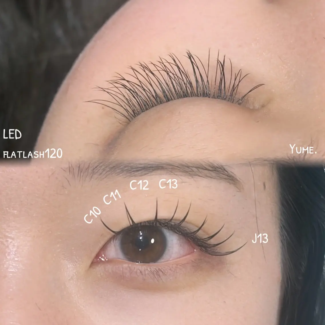 LEDフラットラッシュ120本(オフなし✨️)の写真