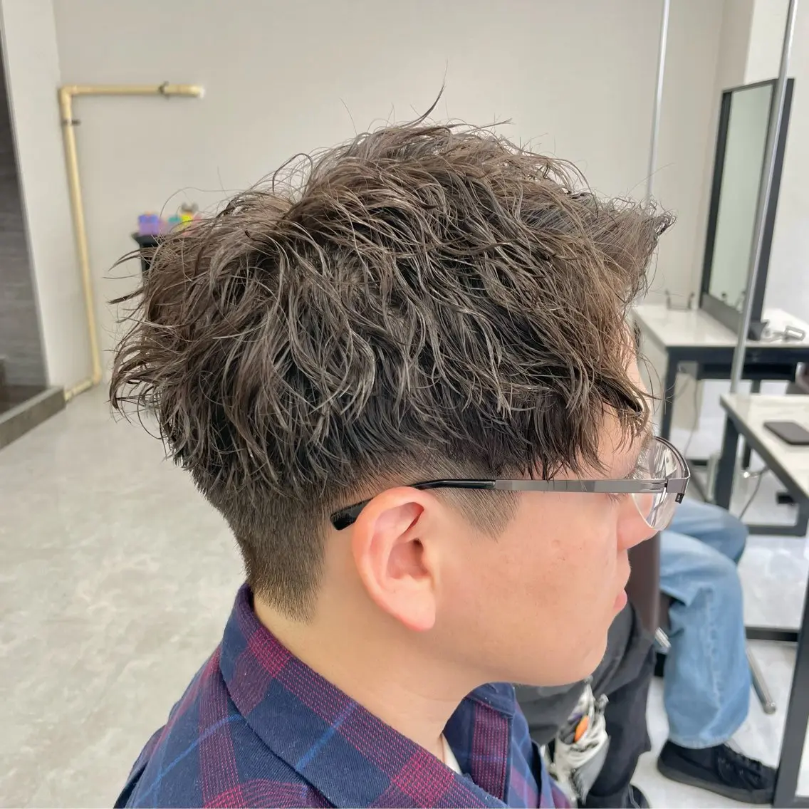 メンズカット+カラー+トリートメントの写真