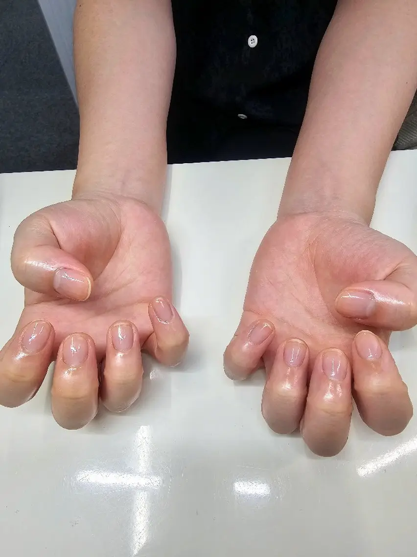 ネイル メンズ クリアネイル メンズネイル Àmonrythme nailのネイルデザイン