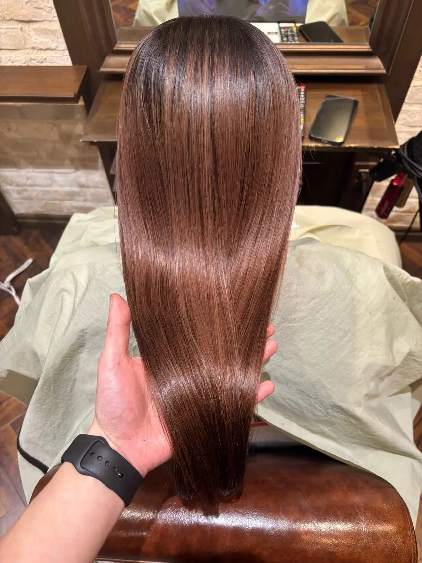 ロング エクステ 山本 航平のヘアスタイル