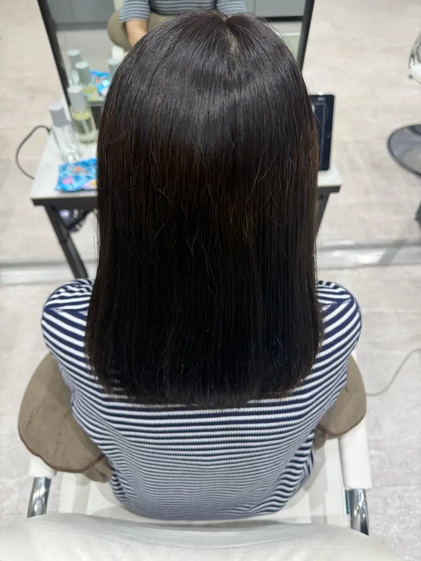 セミロング ヘアカラー トリートメント モデル様大募集 /yuukaのヘアスタイル