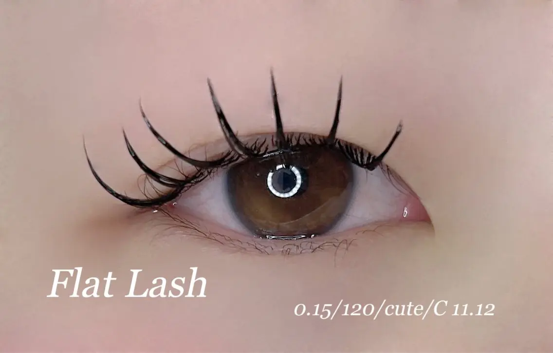 マツエク・マツパ フラットラッシュ eye mor. 村田のマツエク・マツパデザイン