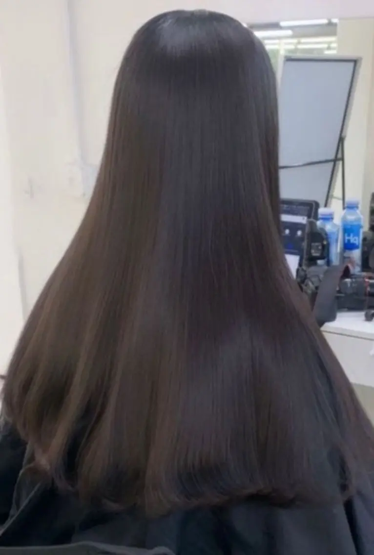 ロング カット ヘアカラー トリートメント シールエクステ×美髪 改善/ヨシモトカンジのヘアスタイル