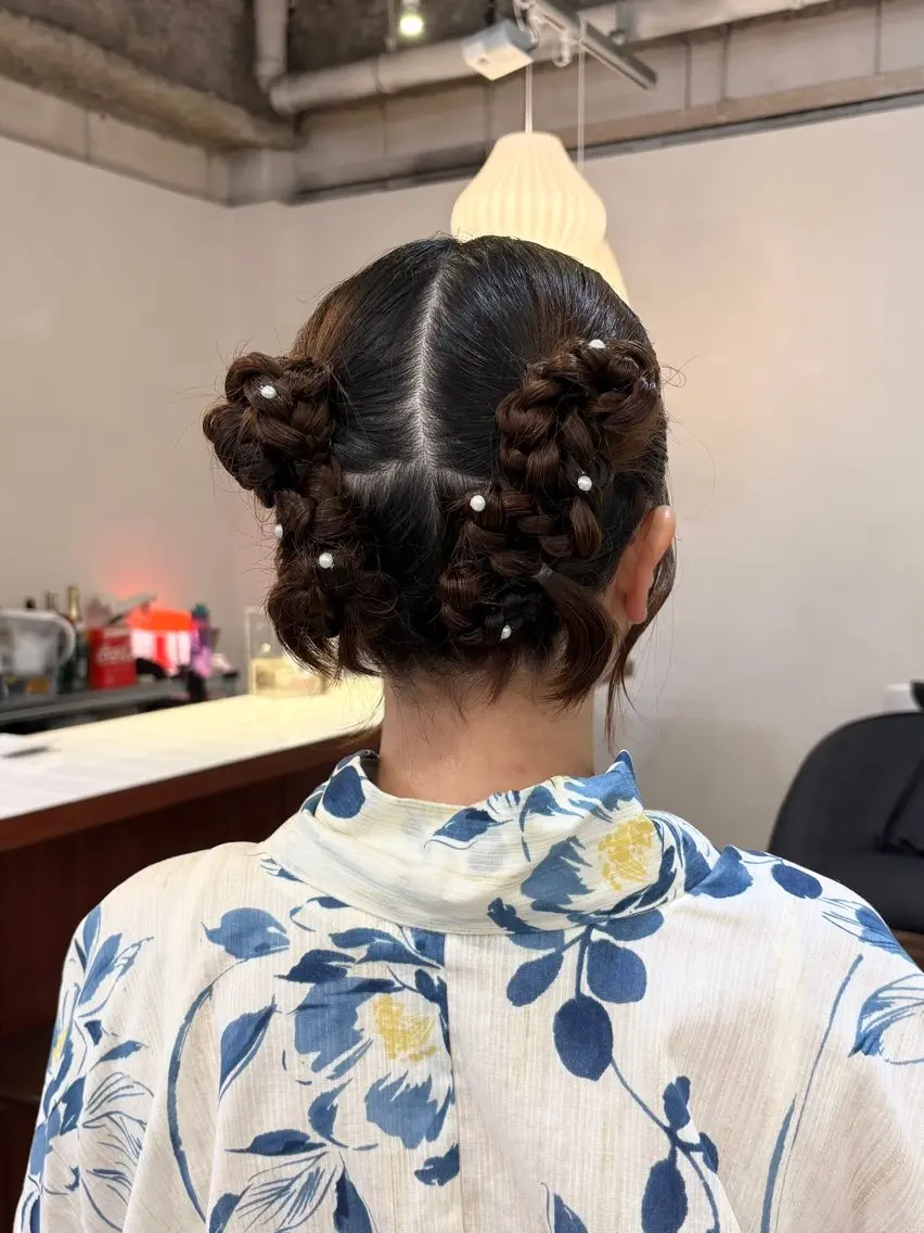 ヘアアレンジ ヘアセット 🫧suzuno 🫧のヘアスタイル