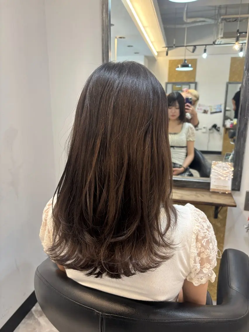 ミディアム 🐺無料レディースカ ットモデル募集🐺柴のヘアスタイル
