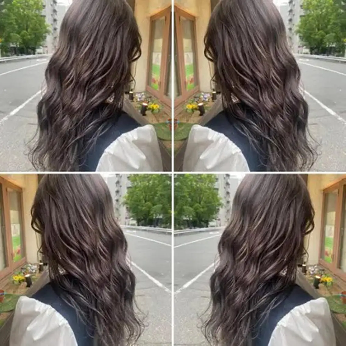 ロング カラー 髪質改善/艶カラー ⚡️コメス/錦糸町のヘアスタイル