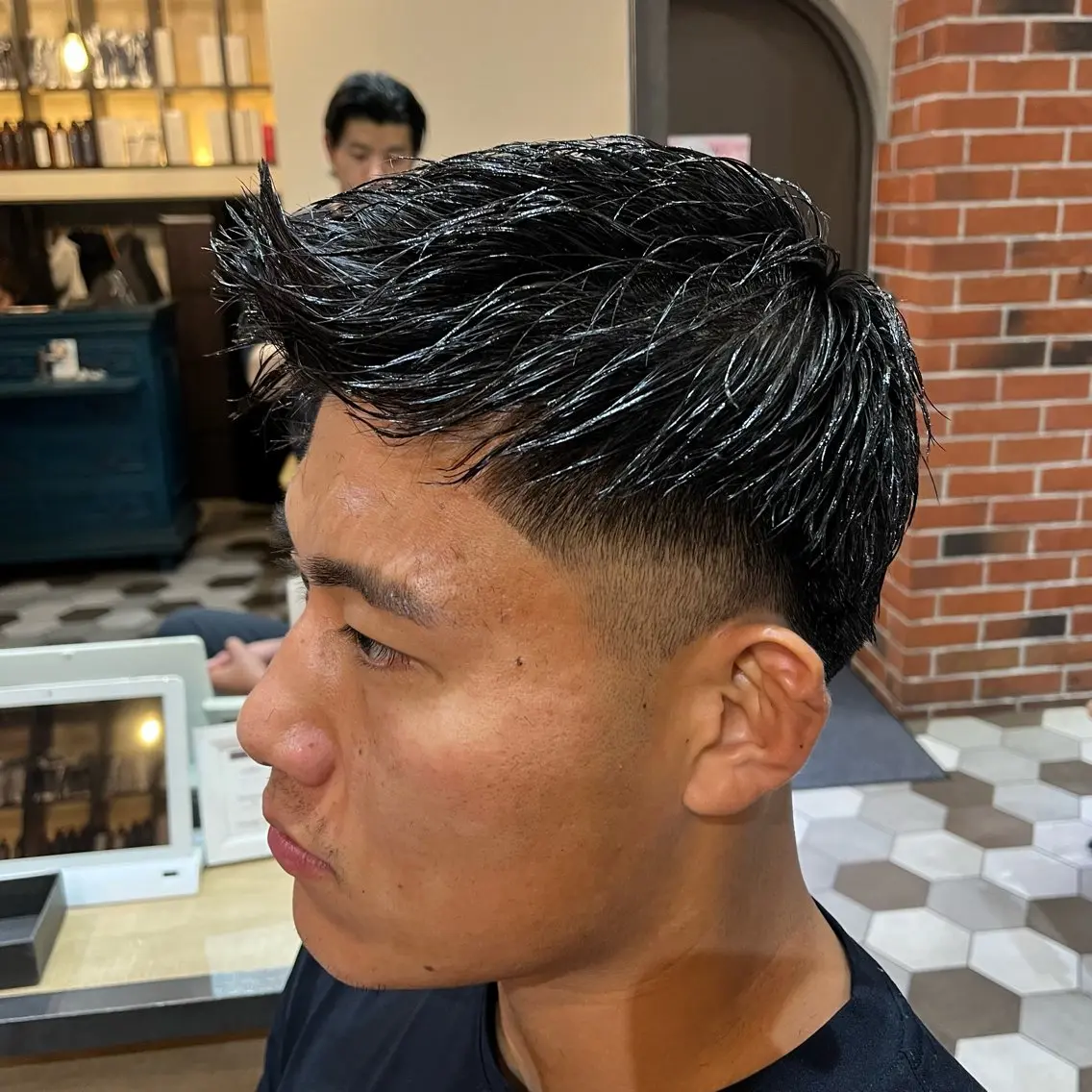✂️カット+フェードカットの写真