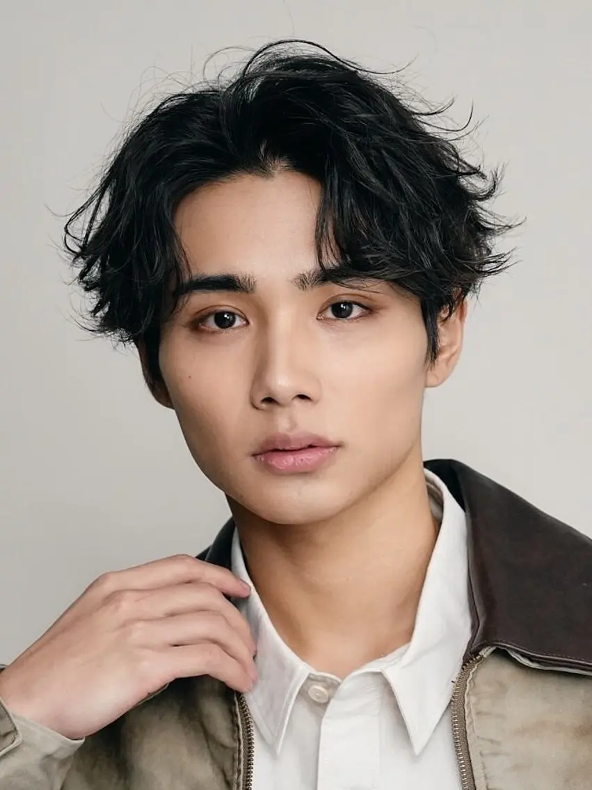 パーマ メンズ 安藤幹人 メンズパーマのヘアスタイル