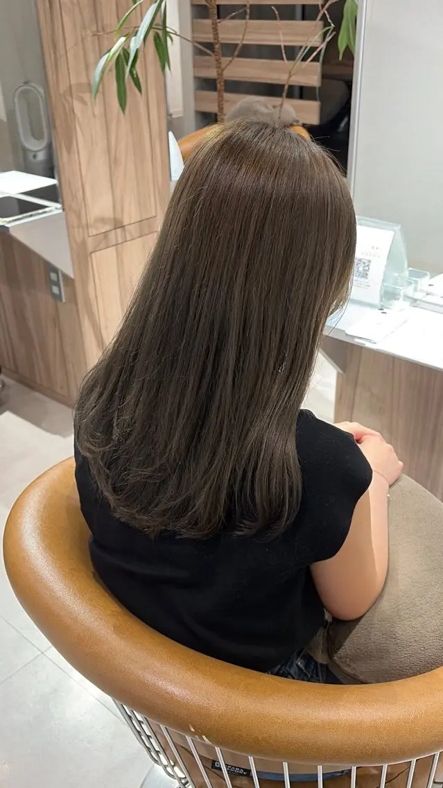 ロング カラー 🌟0円カットモデル 募集中🌟田中怜菜のヘアスタイル