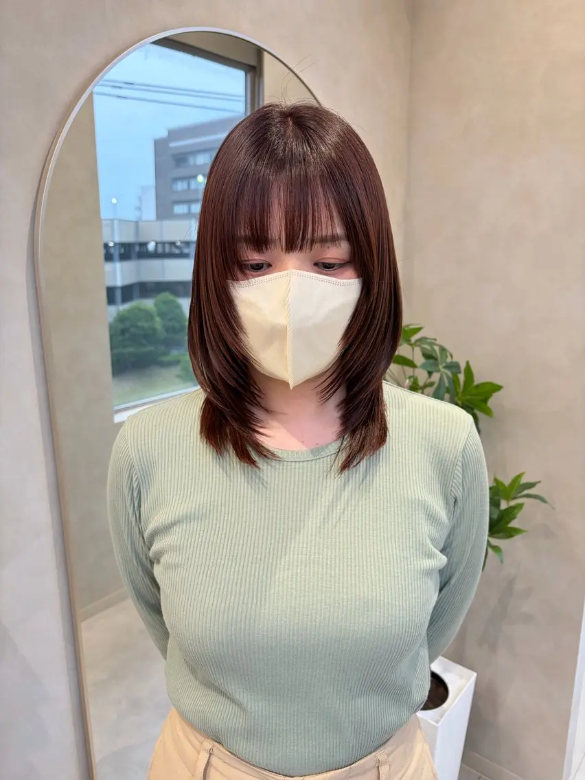 似合わせカットの写真