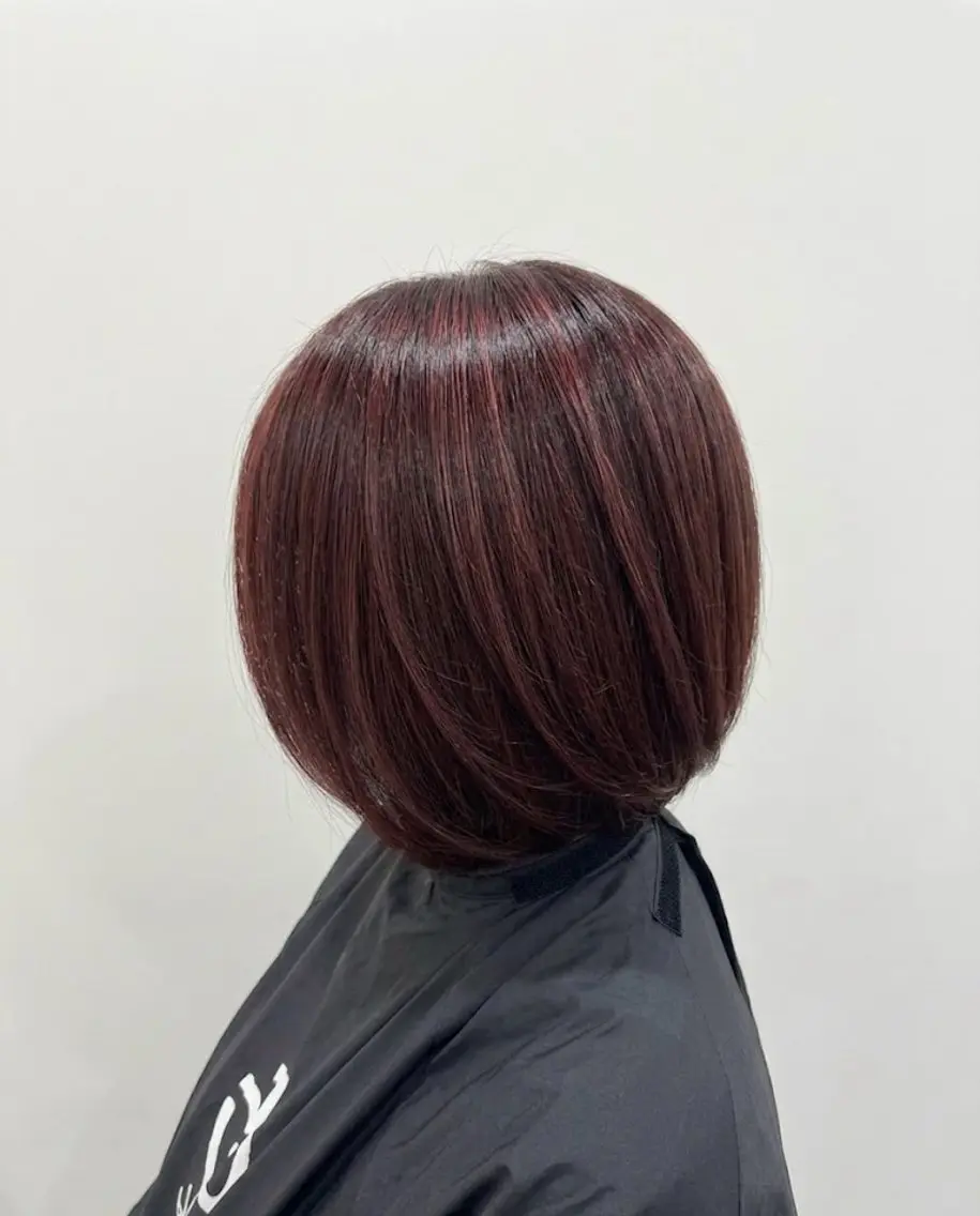 ショート カラー ハイライトカラー ハイライト ヘアカラー トリートメント 髪の年齢悩み解消/ 白髪と癖毛　松本雄光のヘアスタイル