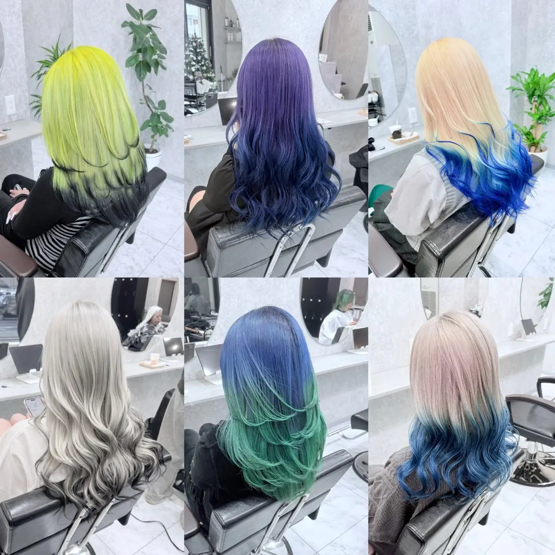 ロング カラー ブリーチ ケアブリーチ デザインカラー ダブルカラー ハイトーンカラー ヘアカラー 🌈派手髪ハイトーン 🌈鈴木亮太🌈のヘアスタイル
