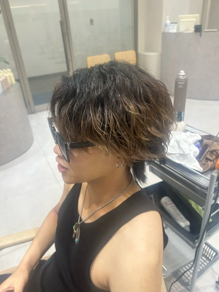 🫧メンズ限定🫧カット＋無造作パーマの写真