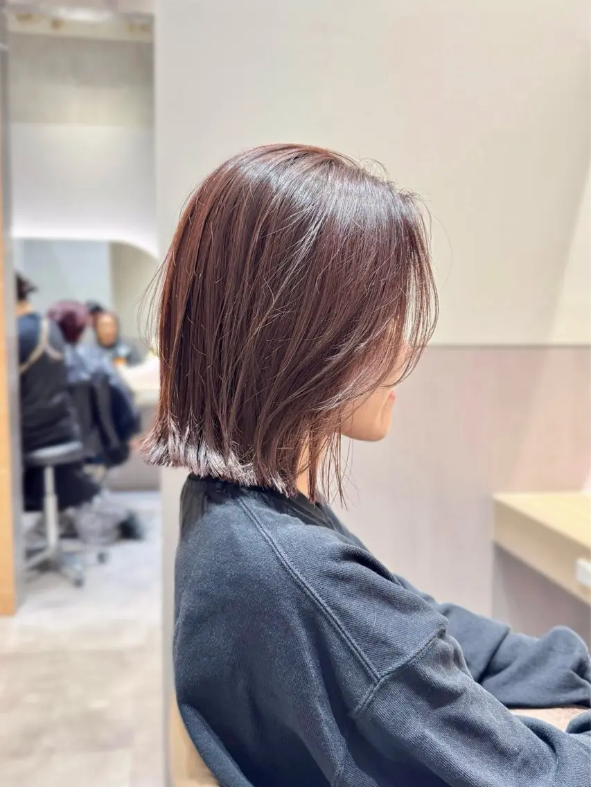 ミディアム 【吉祥寺でボブなら】 オガタソウイ🌿のヘアスタイル