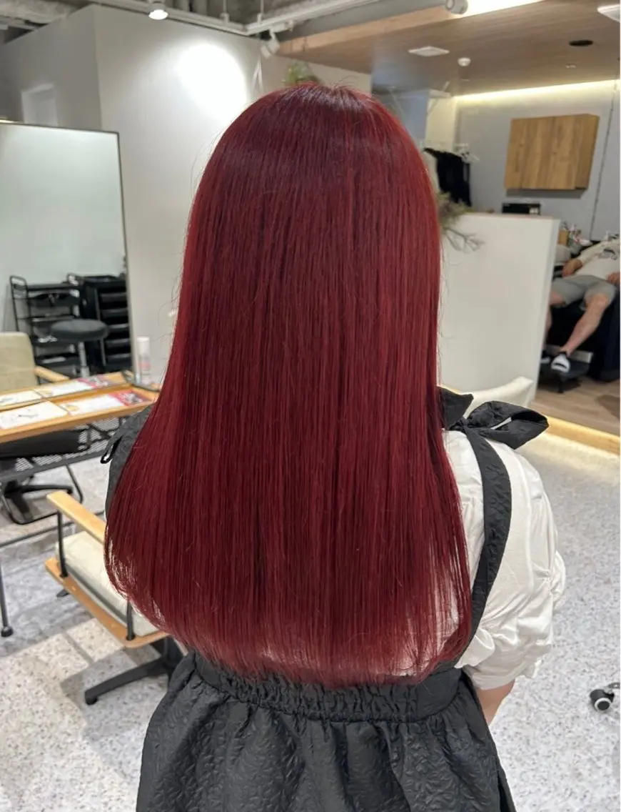 ロング ヘアカラー hair&eye🎀 /momoKaのヘアスタイル