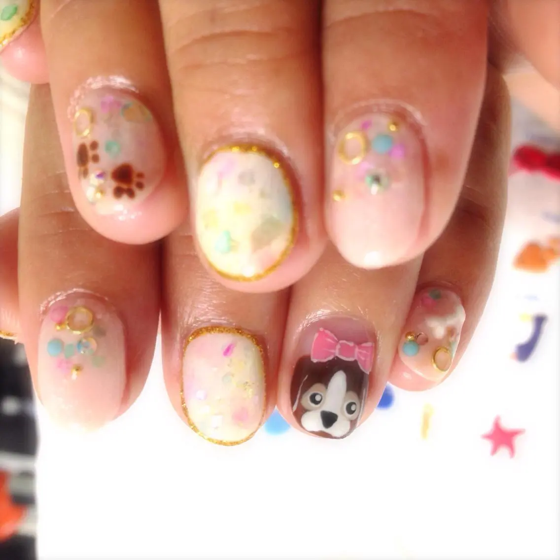 ネイル 🩵池袋heart nail🩵のネイルデザイン