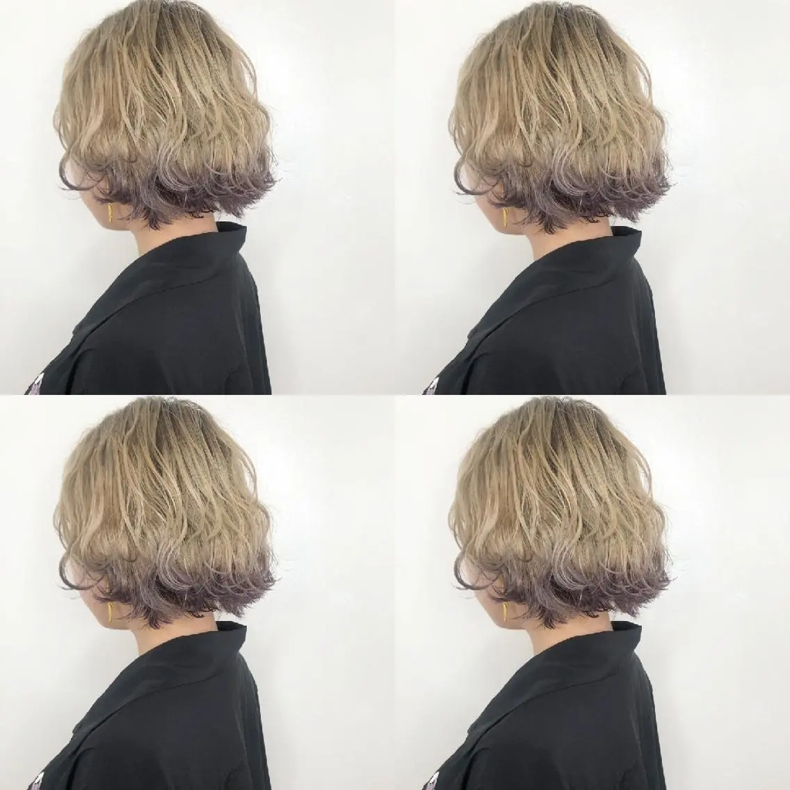 ミディアム カラー ヘアアレンジ カット ヘアカラー トリートメント 竹内啓太 ボブのヘアスタイル