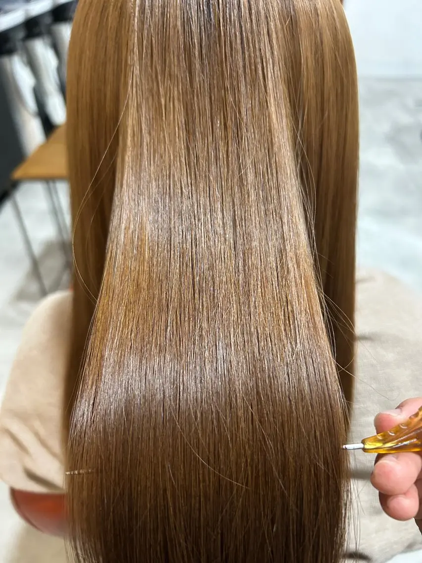 ロング トリートメント 宮澤 くるねのヘアスタイル
