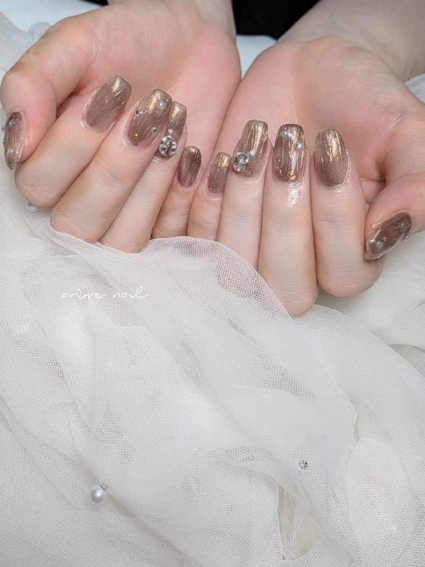 ネイル ✯.。 arbre nail 。✯.のネイルデザイン