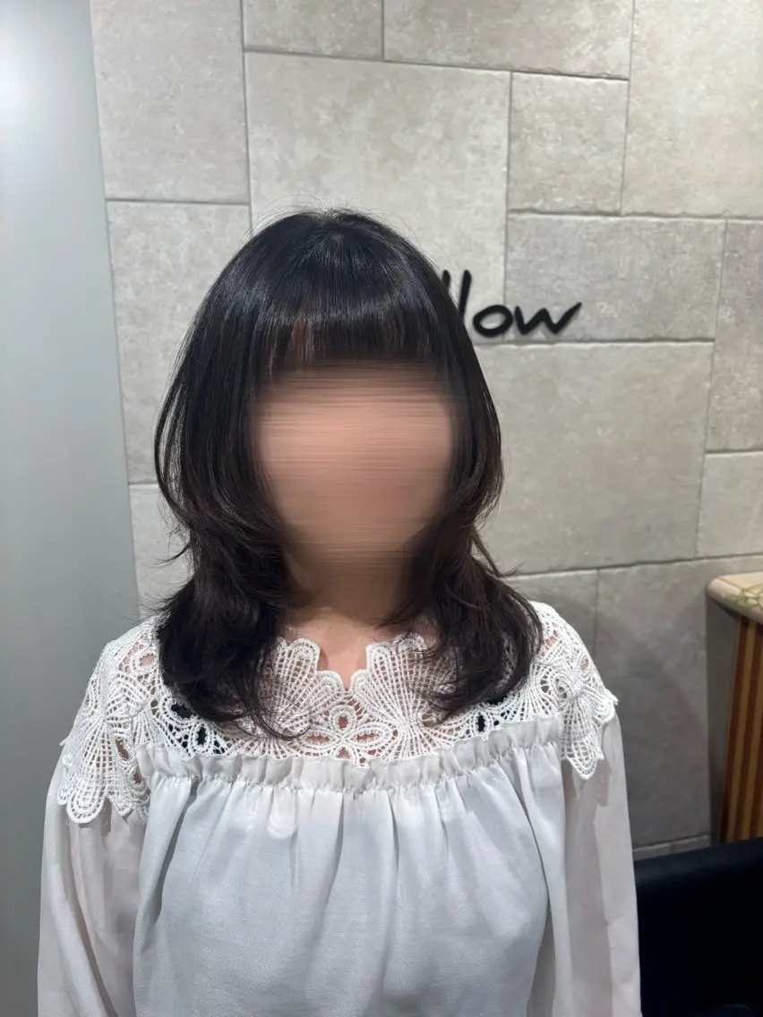セミロング ウルフカット カット モデル様募集中✨/ みひろのヘアスタイル