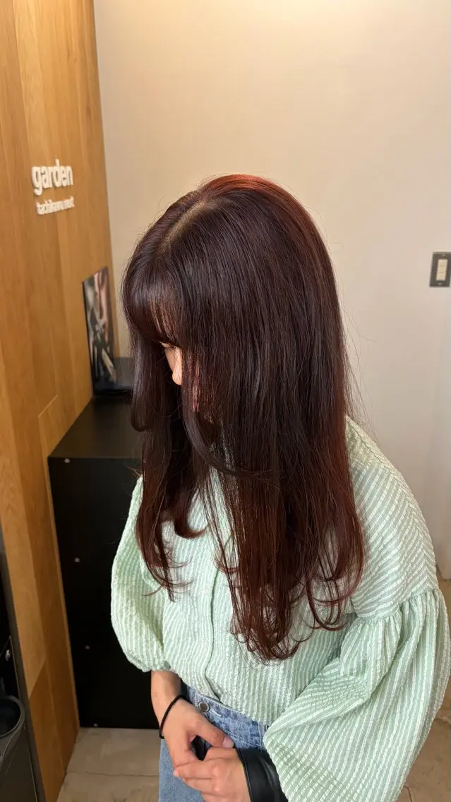 カラー ヘアカラー 高津 七星のヘアスタイル