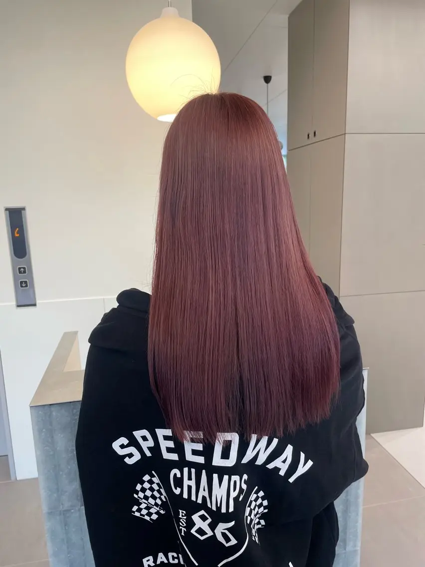 ロング カラー ベージュカラー ブリーチ 透明感カラー ダブルカラー ハイトーンカラー ヘアカラー トリートメント 髪質改善カラー/ボブ 🌻Mutsumiのヘアスタイル