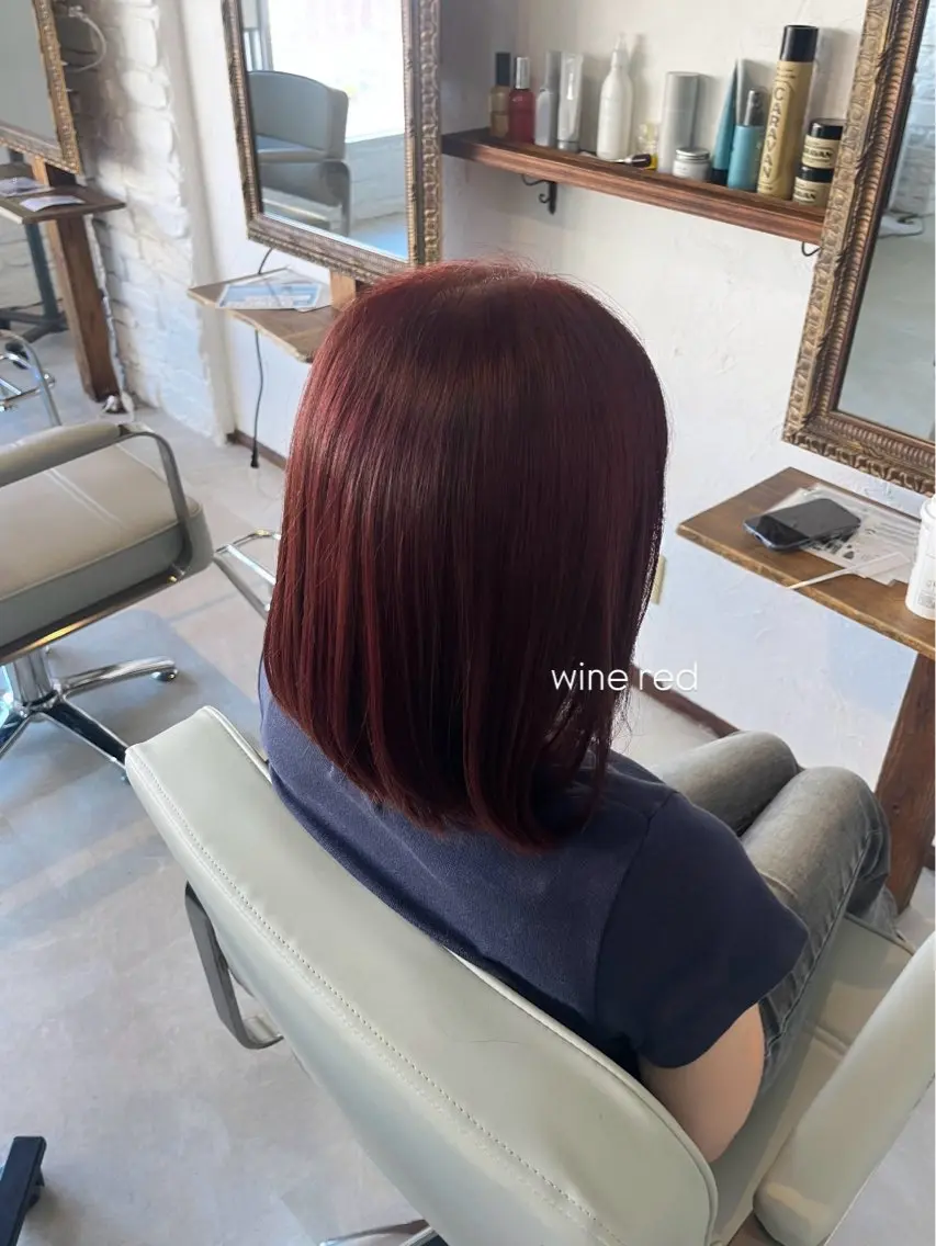 カラー ヘアカラー Frames Yumeのヘアスタイル