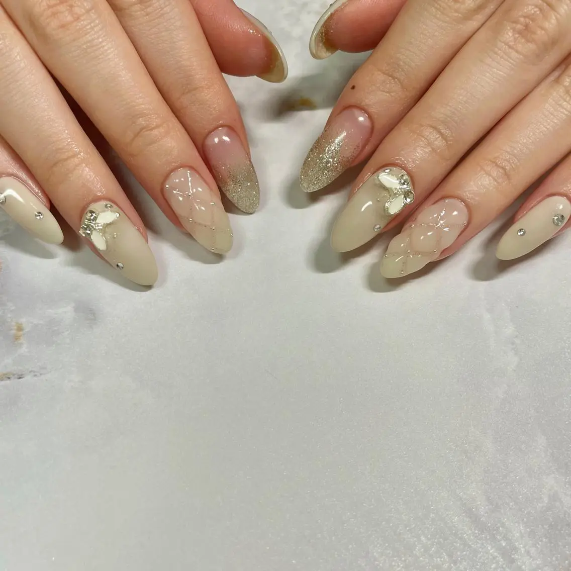 ネイル ハンドネイル ハンドケア m-nail 🌙minamiのネイルデザイン