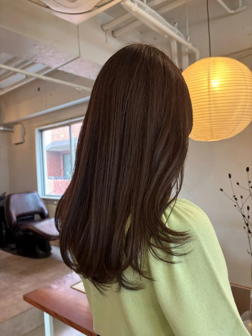 ロング カラー 透明感カラー ラベンダーカラー ヘアカラー 透明感カラー /Kanon️🫧のヘアスタイル