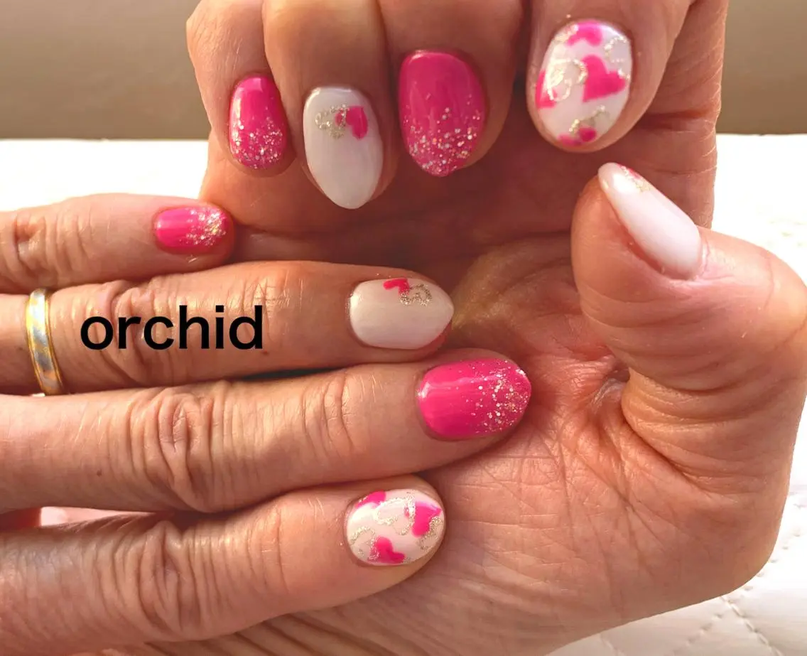 ネイル orchid ♡オーキッドのネイルデザイン