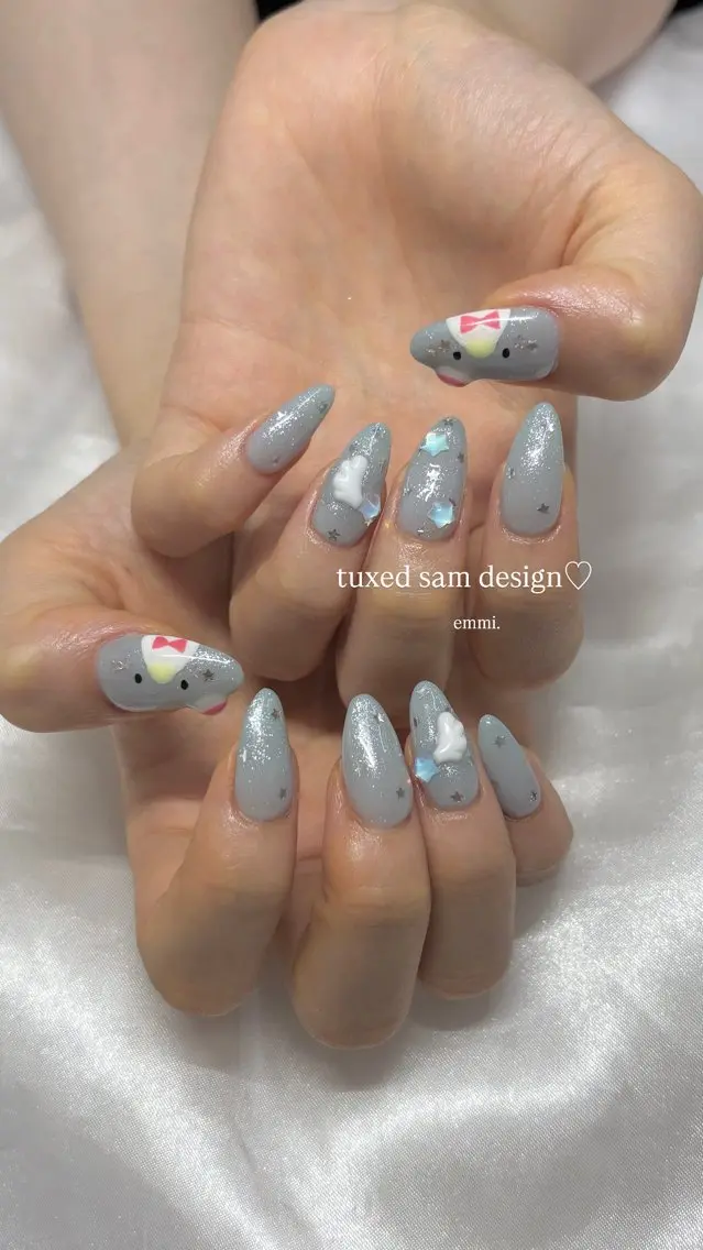 ネイル チークネイル フットネイル フレンチネイル ガーリー グラデーション ハンドネイル emmi nailのネイルデザイン