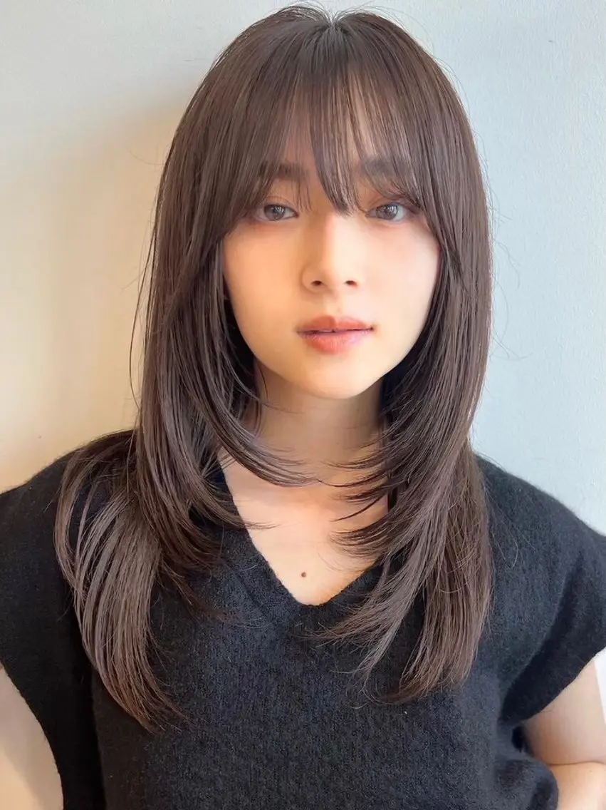 ロング 髪質改善✨カット✂️ カラー🫟　カリノのヘアスタイル