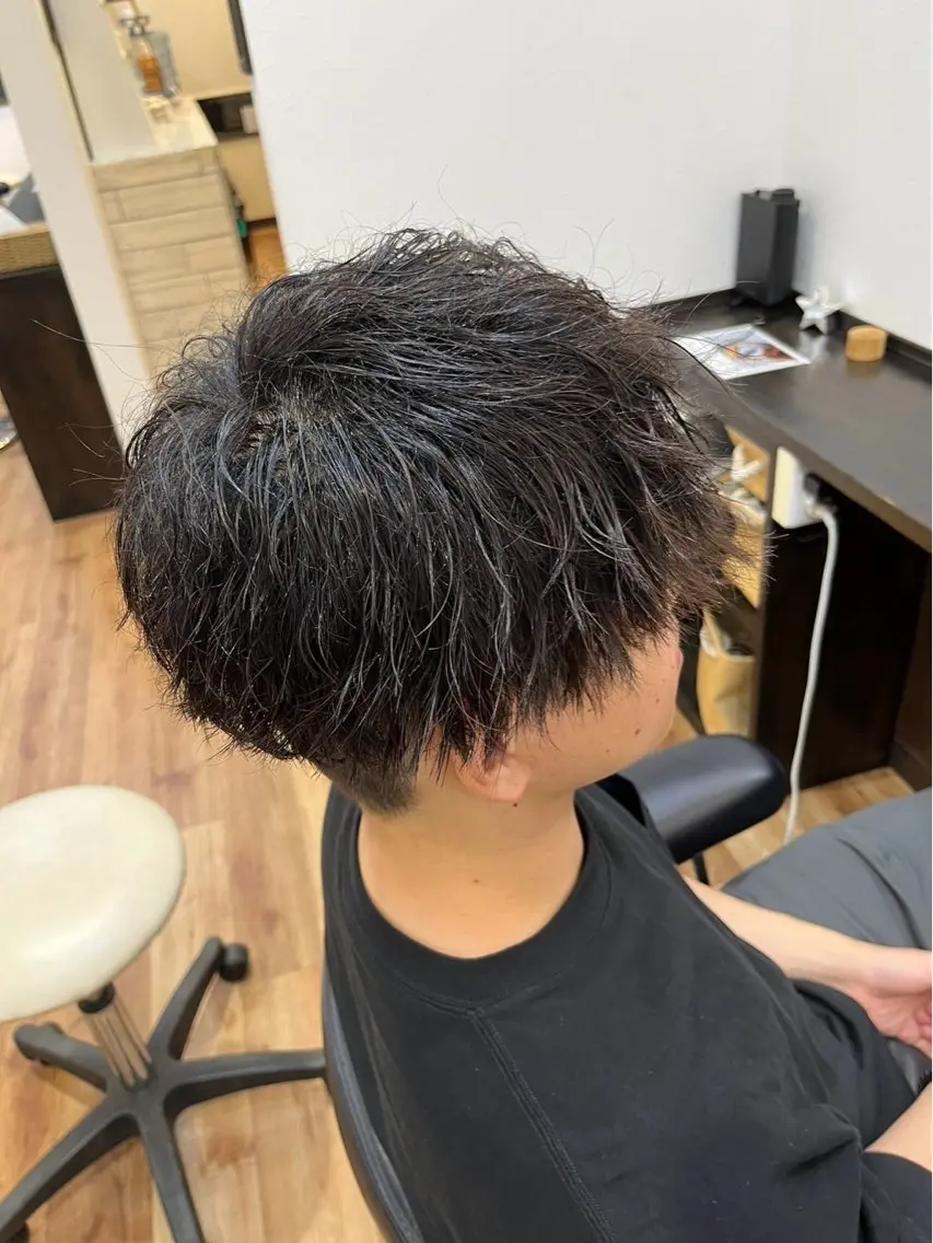 ショート メンズ カット の ざきのヘアスタイル