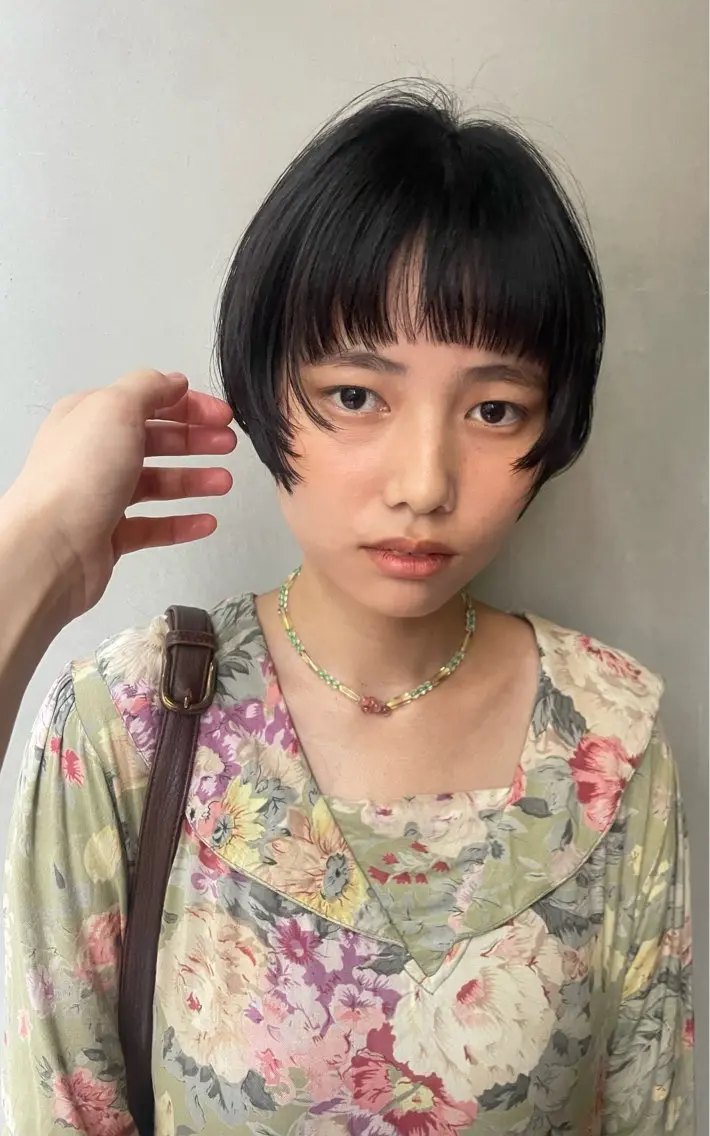 ショート 長島 舞のヘアスタイル