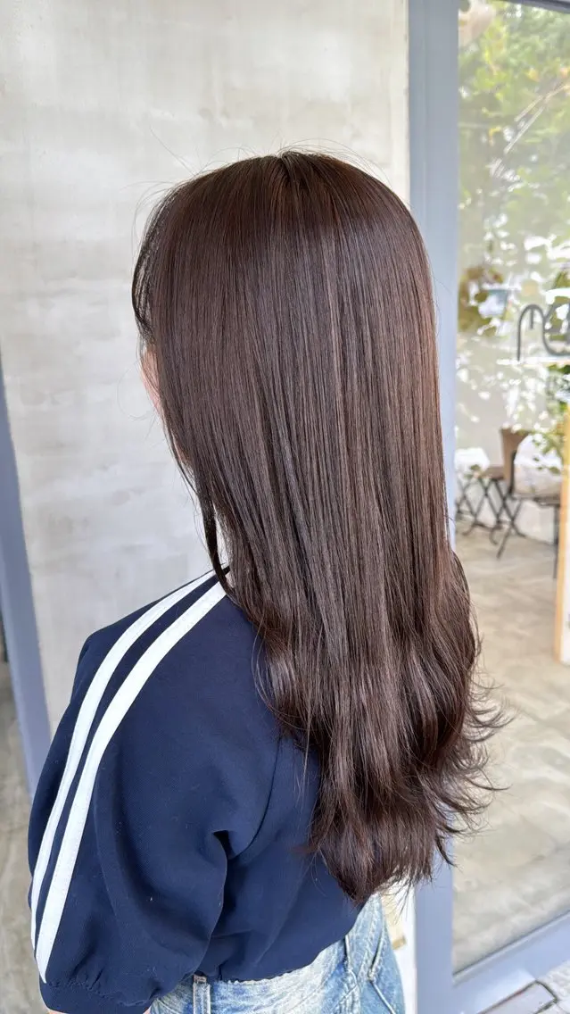 ロング カラー Mayuka 🩶のヘアスタイル