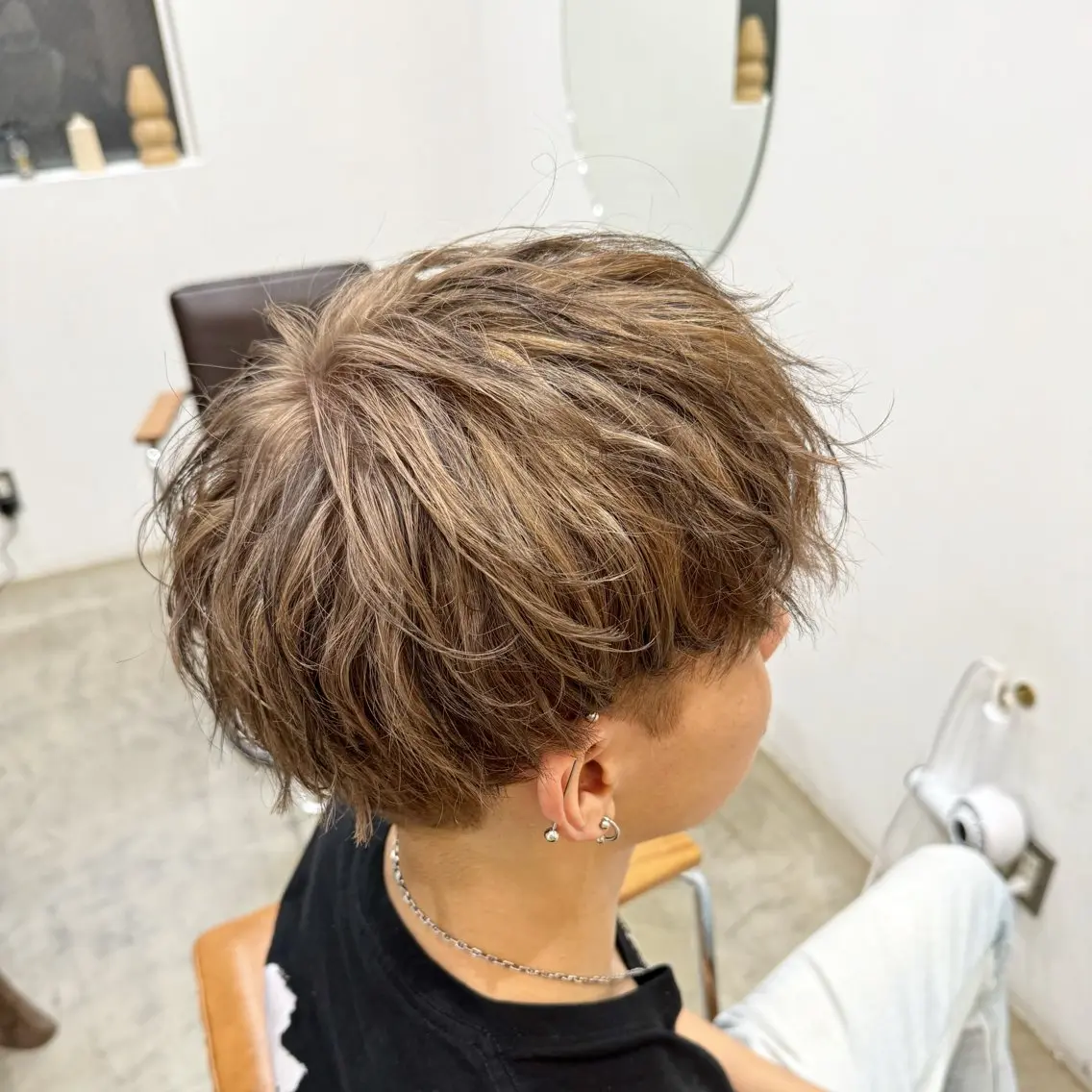 カラー メンズ カット 【Earth長岡】 新井翔壱のヘアスタイル