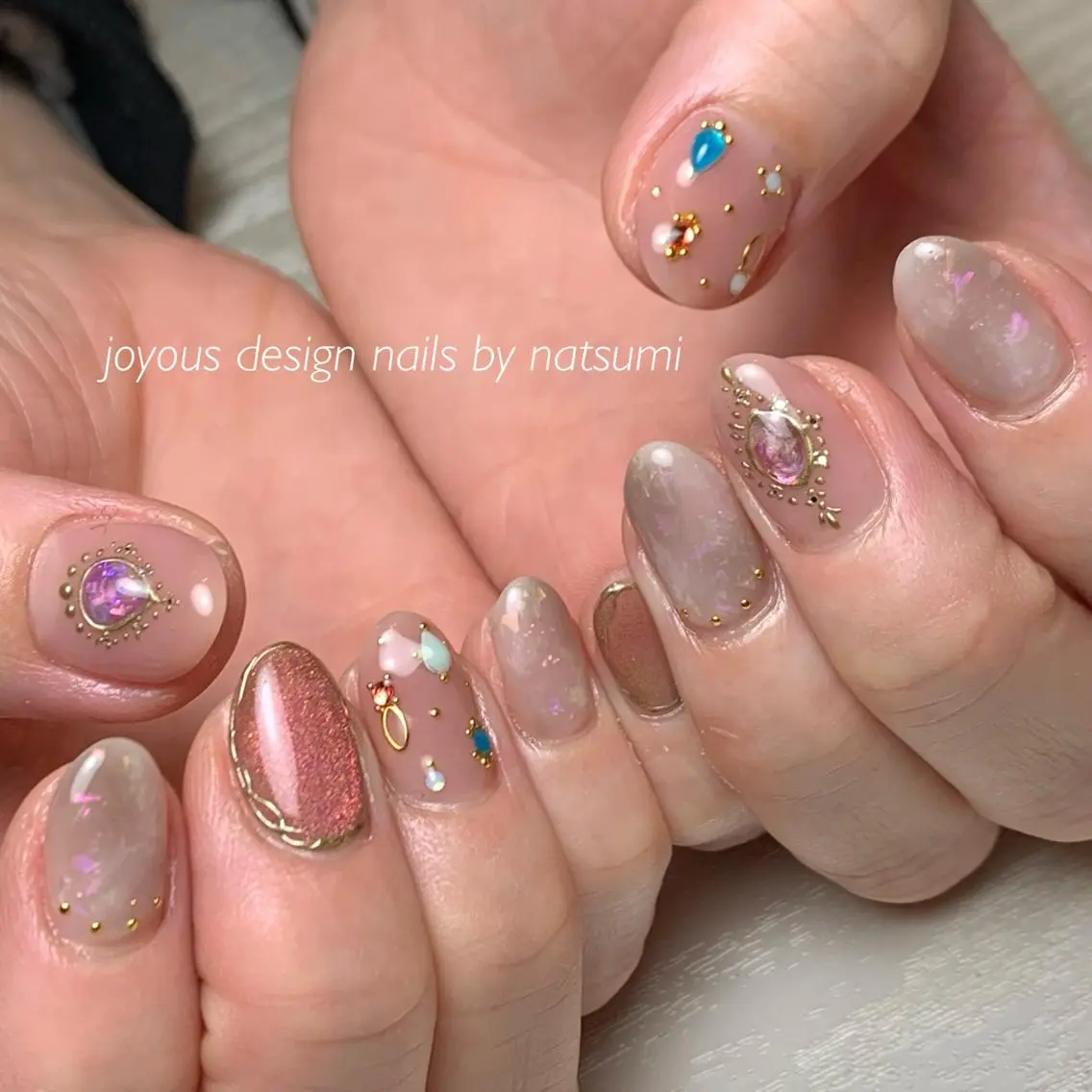 ネイル ハンドネイル jdn natsumiのネイルデザイン