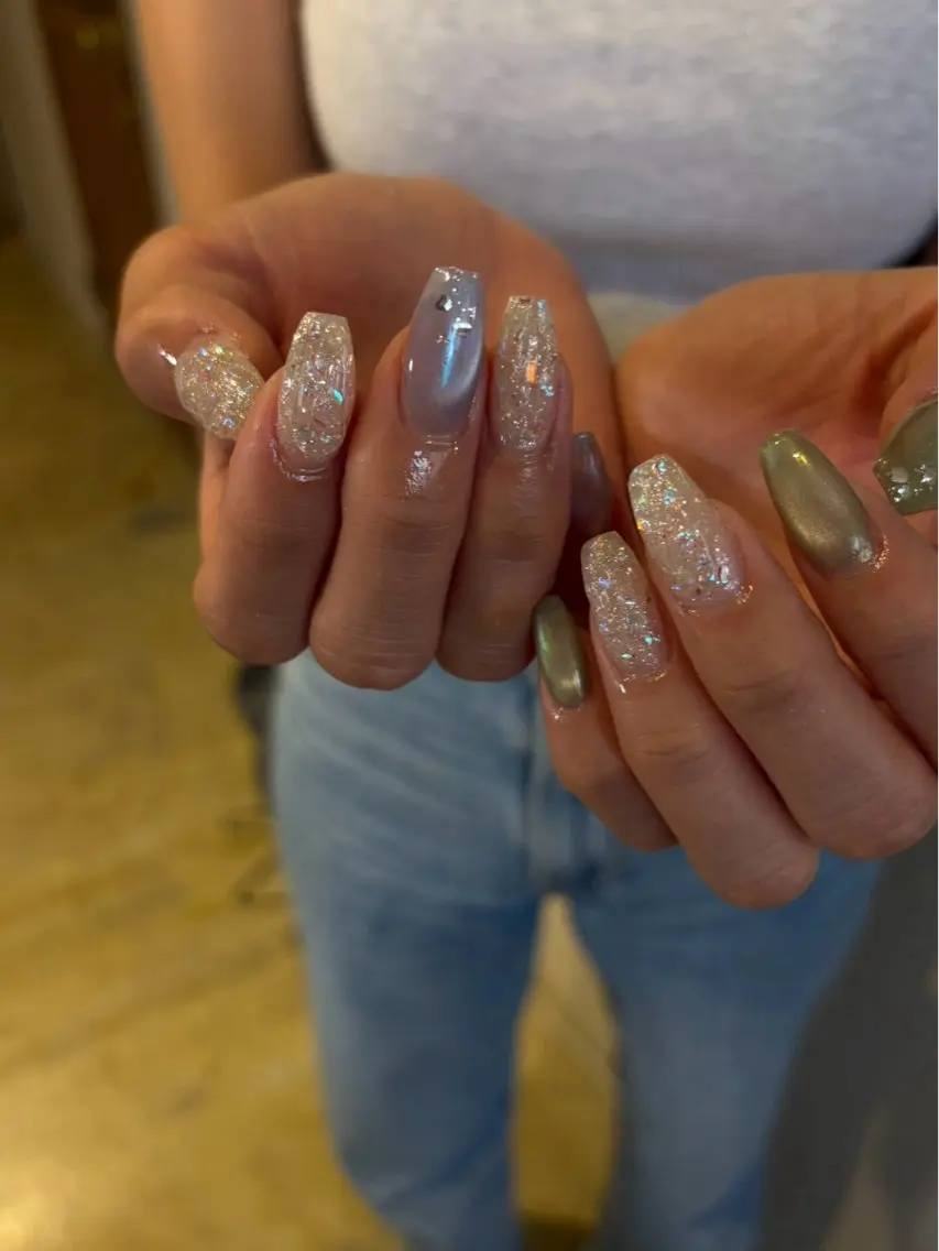 ネイル ニュアンスネイル オフィスネイル Nail Salon Luanaのネイルデザイン