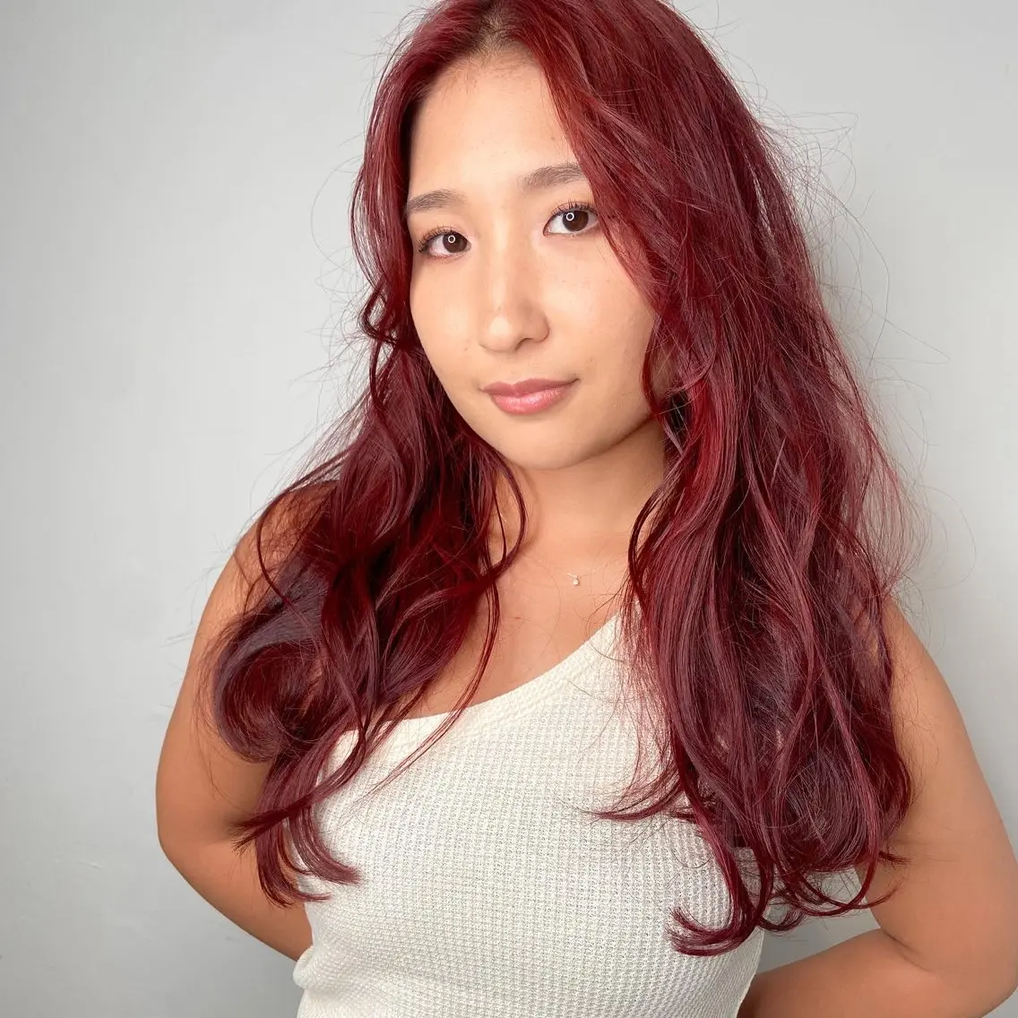 ロング カラー ヘアアレンジ 🌼似合わせのプロ 心斎橋/rena🌼のマツエク・マツパデザイン