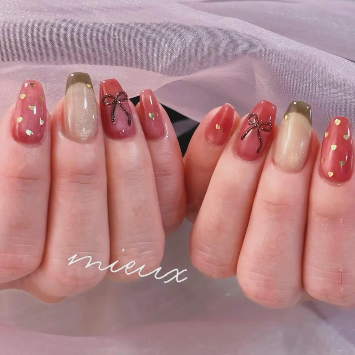 ネイル ハンドネイル nailsalon mieuxのネイルデザイン