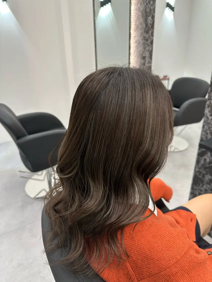 ロング カラー 髪質改善 ヘアカラー 大日方 祐介のヘアスタイル