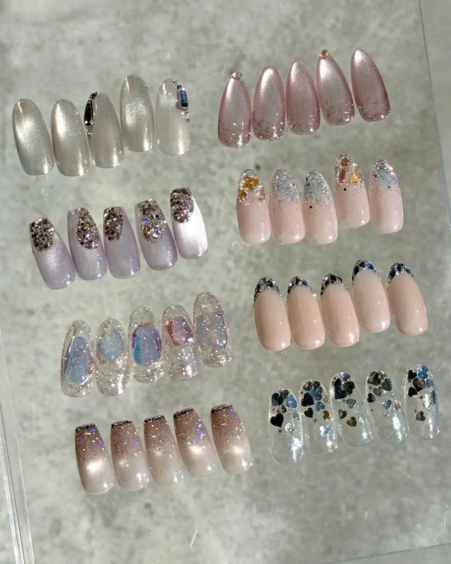 大人気！KIRAKIRA🪩✨ネイルアート（オフなし）の写真