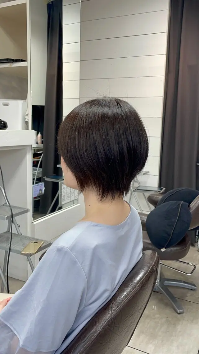 ショート カラー カット ヘアカラー トリートメント 似合わせ/前髪カット /店長 村上直也のヘアスタイル